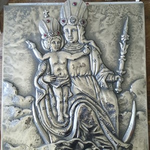 Predstavljanje srebrnog lika MB od Kamenitih vrata za Betlehem